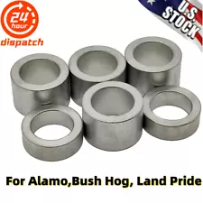 For Alamo Bush Hog Land Pride Finish Mower Wheel Height Spacers 84612 & 84613