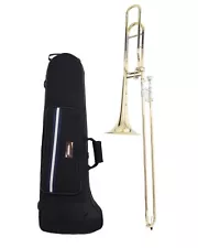 Wisemann DTB-280 Tenor Trombone, Large bore and bell, w/mouthpiece and case