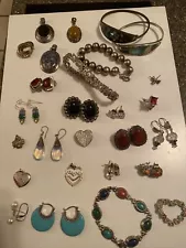 sterling silver With Gemstone Wear/ Scrap