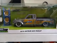 Jada 1972 Datsun 620 Pickup 1:24 Scale with extra wheels in box. VHTF ð¥ð¥