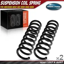 2x Rear Coil Spring for Mercedes-Benz W211 E350 E320 E280 w/o Sports Suspension