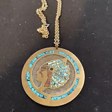 Native American Medallion Necklace