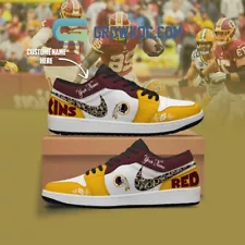 Washington Redskins NFL Personalized Air Jor-dan 1 Shoes