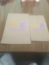 Mcdonald's 2021 BTS X Meal Bags...Brand New...Small and Medium