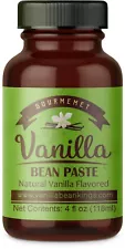 Gourmet Vanilla Bean Paste for Baking & Cooking Madagascar Bourbon w/ Real Seeds