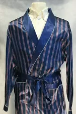 Mens Silk Satin Robe -Designer High Quality 5 Day Delivery-FAST SHIP- 27k Sold