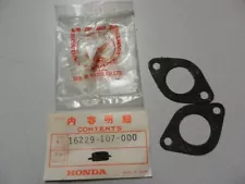 NOS Honda Insulator Gaskets 70-72 CB100 73-75 CB125 16229-107-000 Qty2