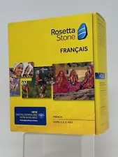 Rosetta Stone - Version 4 Francais Level 1-5 FRENCH - For PC/Mac SEALED UNOPENED