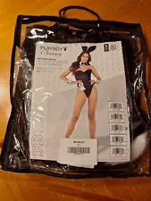 Authentic MED Playboy Women's 8 PC Classic Bunny Costume PB127 brand new