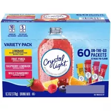 Crystal Light On the Go Drink Mix with Caffeine