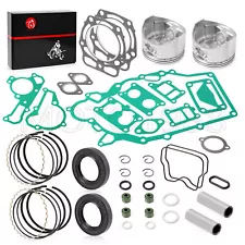 Engine Top End Rebuild Kit STD Piston Gasket For Kawasaki Mule 2500 2510 2520