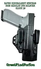 RAVEN CONCEALMENT SYSTEMS (RCS) EIDOLON IWB HOLSTER - RIGHT HAND, GLOCK 19