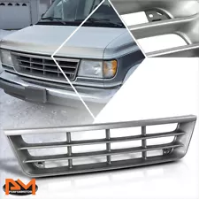 For 92-96 Ford E150-E350 Econoline Club Wagon Factory Style Grille w/ Badge Slot (For: More than one vehicle)