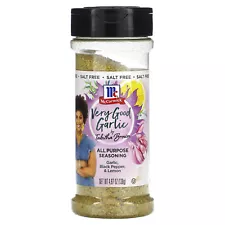 All Purpose Seasoning, Very Good Garlic by Tabitha Brown, Salt Free, 4.87 oz