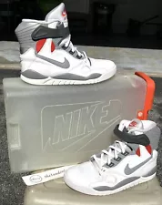 ð¥ RARE Nike Air Pressure Retro White Cement Grey Air Mag 831279-100 Size 11 ð¥