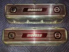 Big Block Chevy Moroso 68420 Aluminum Valve Covers Tall Vintage Discontinued