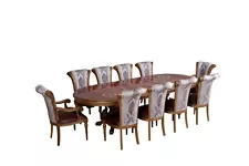 11 Piece Melody Italian Luxury Dining Set