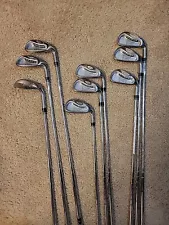 TaylorMade RAC OS Golf Iron Set 3-PW, 60° RH Steel Shaft T Step Ultralite R Flex