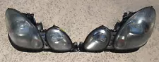 98-05 Lexus GS300 GS400 SPORT Design Gray Headlight Assemblies Xenon LH & RH OEM