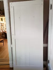 Large interior sliding barn door, used less than a year -- PRICE REDUCED 10%