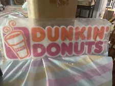 Dunkin Donut Sign