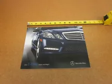 2012 Mercedes-Benz E-class sedan wagon E350 E550 sales brochure 28 pg