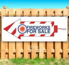 FIREWORKS FOR SALE Advertising Vinyl Banner Flag Sign Many Sizes FIREWORKS