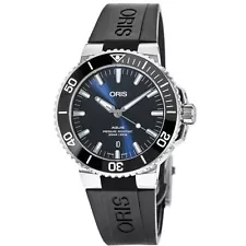 Oris 01 733 7730 4135-07 4 24 64EB Store Display 9.7 out of 10 Men's Aquis Date