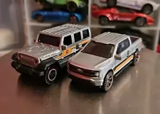 Matchbox 70th Anniversary Two Pack 2018 Jeep Wrangler 4dr & Ford F-150 Lightning