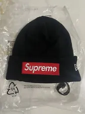 SUPREME/ NEW ERA BOX LOGO BEANIE/OS/ FW22 WEEK 15 (100% AUTHENTIC) NEW