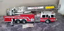 Franklin Mint Emergency One HP 105 Platform Tower 1 Fire Engine Ladder Truck