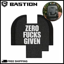 SPRINGFIELD REAR SLIDE BACK PLATE BUTT COVER XD-S Mod.2 9mm/40Cal Logo Zero F's