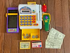 Kid's Electronic Cash Register Playset with Money - Please read