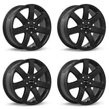 NEW Set of 4 Wheels 17in Gloss Black Fits Acura Honda OEM Level Rims 082838