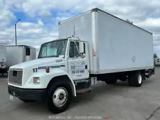 2000 Freightliner FL70 24' Hydraulic Lift Gate Roll-Up Door Box Truck bidadoo