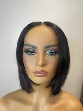 10 Inch Full Lace Closure Bob Wig