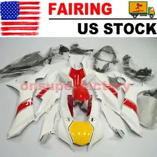 White Red Yellow Fairing Kit For Yamaha YZF R1 R1M 2020 2021 2022 2023 2024