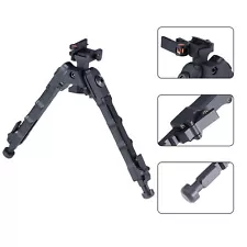 PINTY 7.5"-9" Rifle Bipod Lightweight Adjustable f Gun Hunting Matte Black QD US