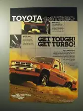 1986 Toyota 4x4 Turbo SR5 Xtracab Sport Truck Ad