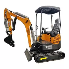 4,000 lbs Terror XVIII Mini Excavator, EPA Certified USA KUBOTA Diesel Machine