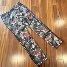 Adidas x Pharrell William Collab Pants Camo Print Athletic Jogger Track Size M