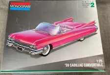 Monogram 1959 Cadillac Convertible 1:25 Scale Model Kit 2957