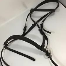 Dr. Cook Large Bitless Bridle Headstall New Black