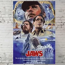 Jaws movie poster Steven Spielberg poster - 11x17" Wall Art Trendy Poster