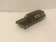 1/43 Motor City 1966 Cadillac Deluxe hearse MC-79 white metal handmade