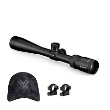 Vortex Diamondback Tactical 4-12x40 Riflescope with 1 In Scope Rings and Hat