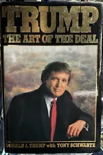 Donald Trump Signed The Art of the Deal the book is in fantastic condition.