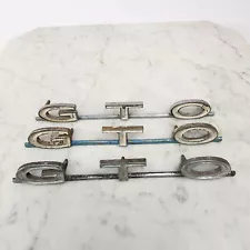 1972 Pontiac GTO Grille Emblem Set - New GM NOS Old - Vintage Classic Car Parts