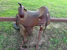 18" Allen Ranch Cutter Saddle