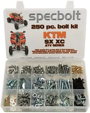 KTM ATV Bolt Kit for SX450 SX505 450XC 525XC frame engine plastic SPECBOLT (For: KTM)